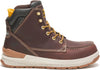 Caterpillar Mens IMPACT WP Carbon Comp Toe Work Boots Brown