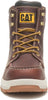 Caterpillar Mens IMPACT WP Carbon Comp Toe Work Boots Brown
