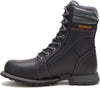Caterpillar Womens ECHO 8" WP ST Steel Toe Waterproof Work Industrial Boot Black