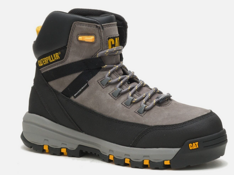 Caterpillar Men's IMPACT HIKER WP TX Work Boots Black