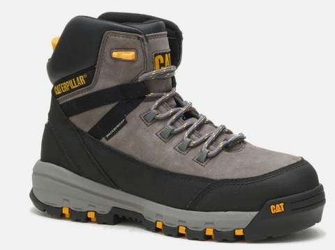 Caterpillar Men's EDGE Comp Toe WP NT Work Boots Brown