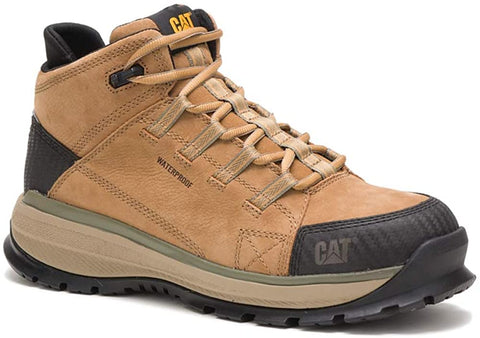 Caterpillar UTILIZE WP Alloy Toe Mens Work Safety Sand Leather Boots