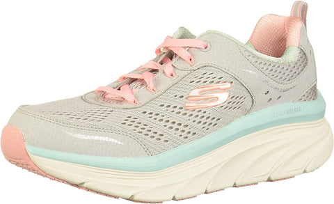 Skechers Women's INFINITE MOTION Casual Gray Coral Sneaker