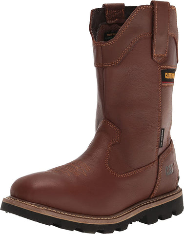 Caterpillar Men's ABE CANVAS 6" Lace Up Leather Boots