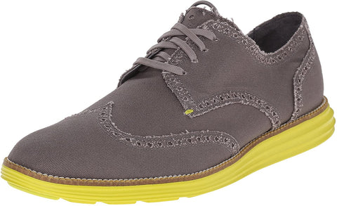 Cole Haan Mens ORIGINAL GRAND WTIP Casual Grey Shoes