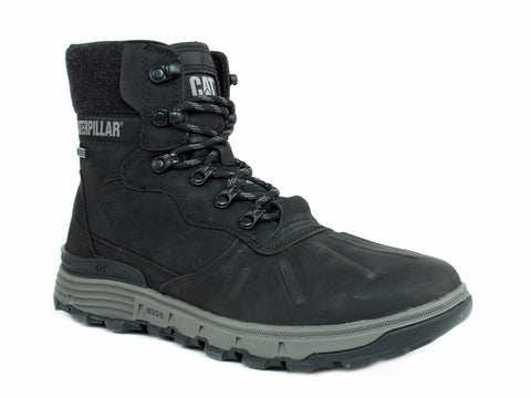 Caterpillar Men's IMPACT HIKER WP TX Work Boots Black