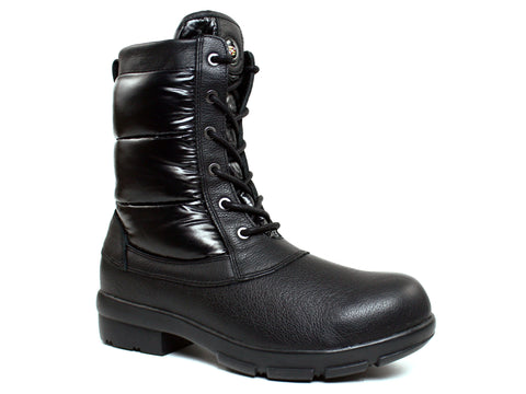 Caterpillar Men's UTAH Steel Toe Work Industrial Black Boots