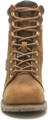 Caterpillar Womens ECHO 8" WP ST Steel Toe Waterproof Work Industrial Boot Black