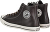 Converse Unisex CTAS HI Athletic Casual Sneakers Velvet Brown