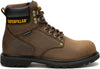 Caterpillar Men's SECOND SHIFT WP ST Work Boots Brown