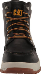Caterpillar Mens IMPACT WP Composite Toe Work Black Boots
