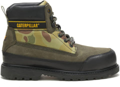 Caterpillar Men's UTAH Steel Toe Work Industrial Black Boots