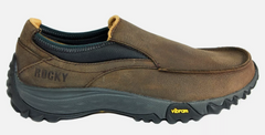 Rocky SILENT HUNTER Loafer Mens Work Casual Brown Leather Shoes