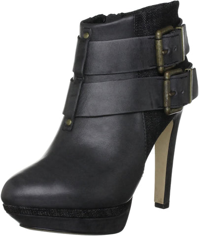 Diesel Women's Kalling Oxford Fashion Casual Dress Black Leather Shoes