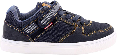 Levi's Davis UU32 Shoes Sneakers (Little Kid's/Big Kid's) Denim Navy Reverse