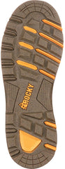 Rocky LAKELAND Mens Work Casual Brown Leather Shoes