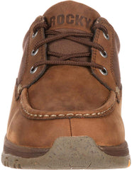 Rocky LAKELAND Mens Work Casual Brown Leather Shoes