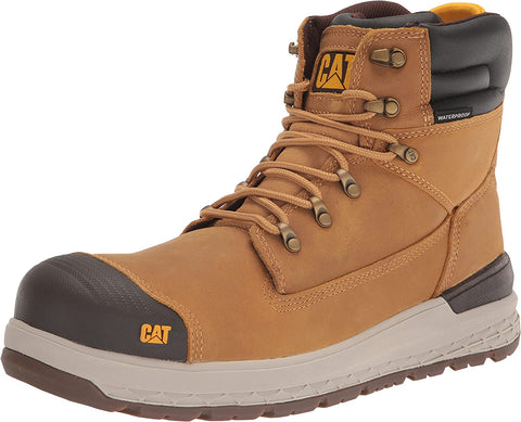 Caterpillar Men's PROVOKE Chocolate MID WP Alloy Toe Work Boot