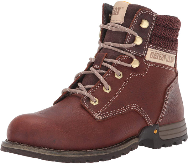 Caterpillar Women's PAISLEY 6" Soft Toe Work Casual Tawny Boots