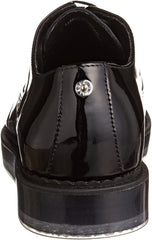 Diesel Men's Kalling Oxford Fashion Casual Dress Black Leather Shoes