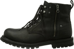 Caterpillar Men's Hoxton Motorcycle Work and Casual Boots Black