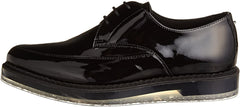 Diesel Men's Kalling Oxford Fashion Casual Dress Black Leather Shoes