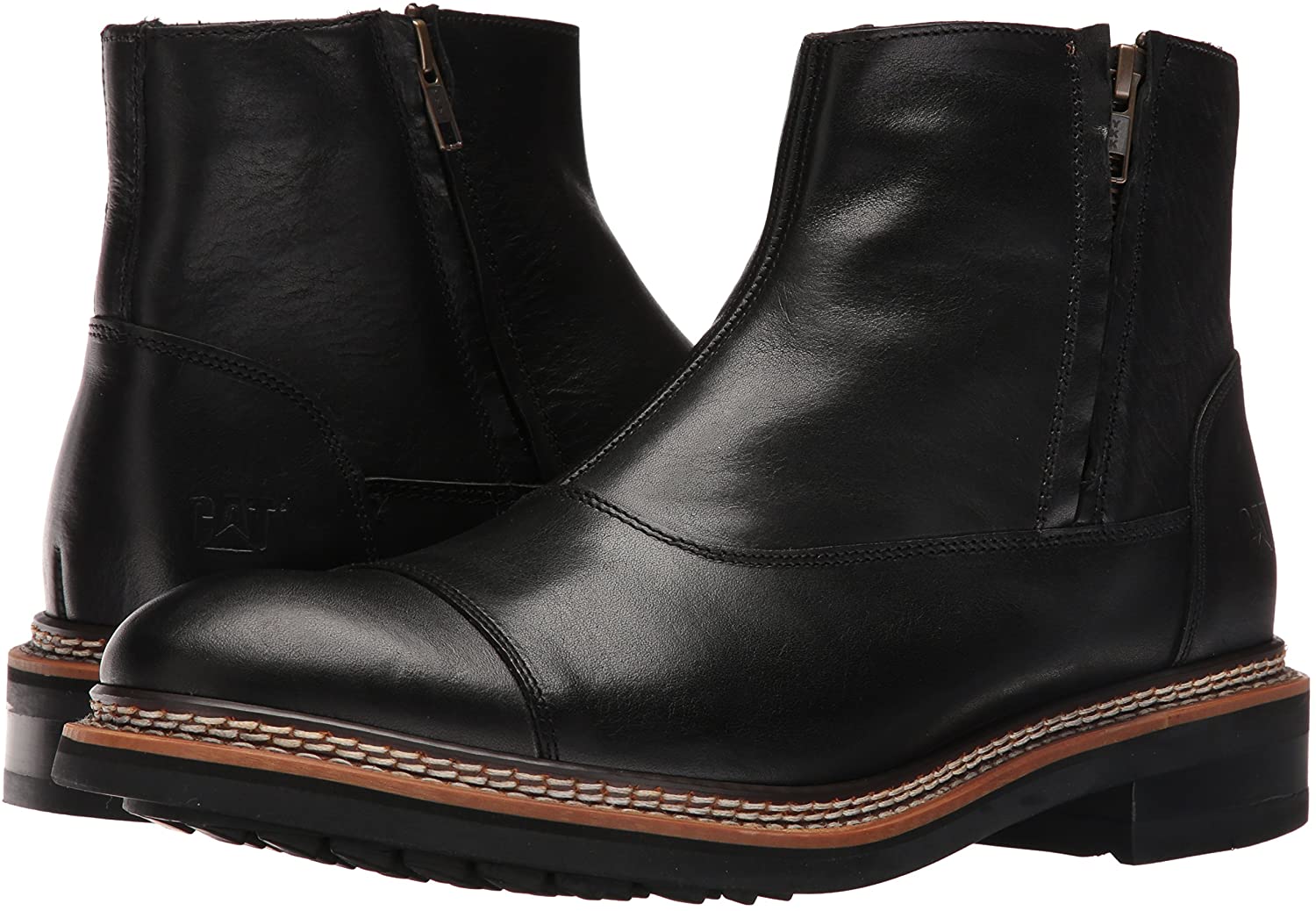 Caterpillar Men s ADNER Chelsea Casual Fashion Leather Boots