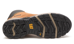 Caterpillar Women's EXCAVATOR SUPERLITE Nano Toe Work  Brown Boots