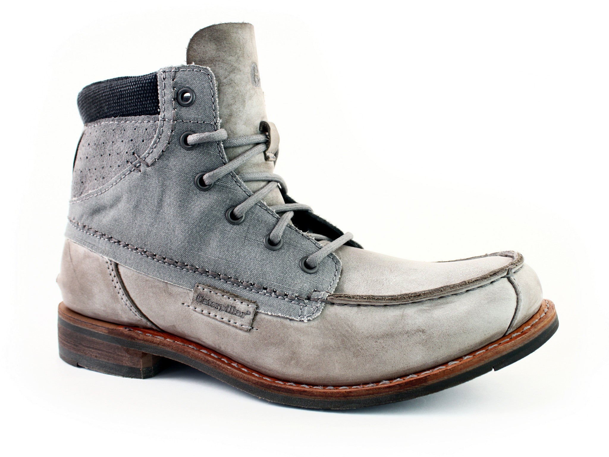 Caterpillar top grey boots