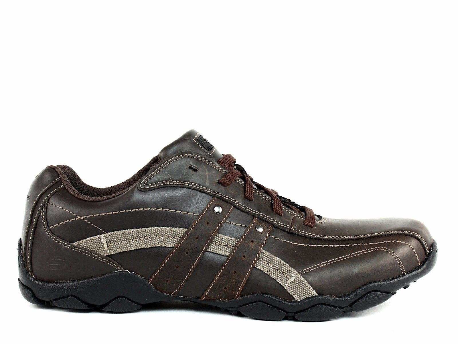 Maladroit viool voorkomen Skechers BLAKE Oxford Men's Work Casual Brown Leather Shoes Sneakers –  ShoeVariety.com