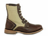 Caterpillar Men's ABE CANVAS 6" Lace Up Leather Boots