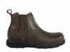 Skechers Blaine ORSEN Pull On Men's Work Casual Dark Brown Leather Boots