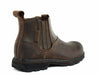 Skechers Blaine ORSEN Pull On Men's Work Casual Dark Brown Leather Boots