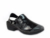 Rocky 4EurSole Women's Nurse Clogs three styles in 1 pair of Shoes Black Marble