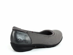 Skechers Career PRESIDENT Women's Casual Comfortable Loafer Flat Charcoal Shoes