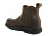 Skechers Blaine ORSEN Pull On Men's Work Casual Dark Brown Leather Boots