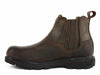 Skechers Blaine ORSEN Pull On Men's Work Casual Dark Brown Leather Boots