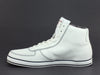 True Religion ACE HI Leather Men's Casual Fashion White Navy Sneakers