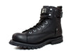 Caterpillar Men's Brent Work Casual Black Leather Boots